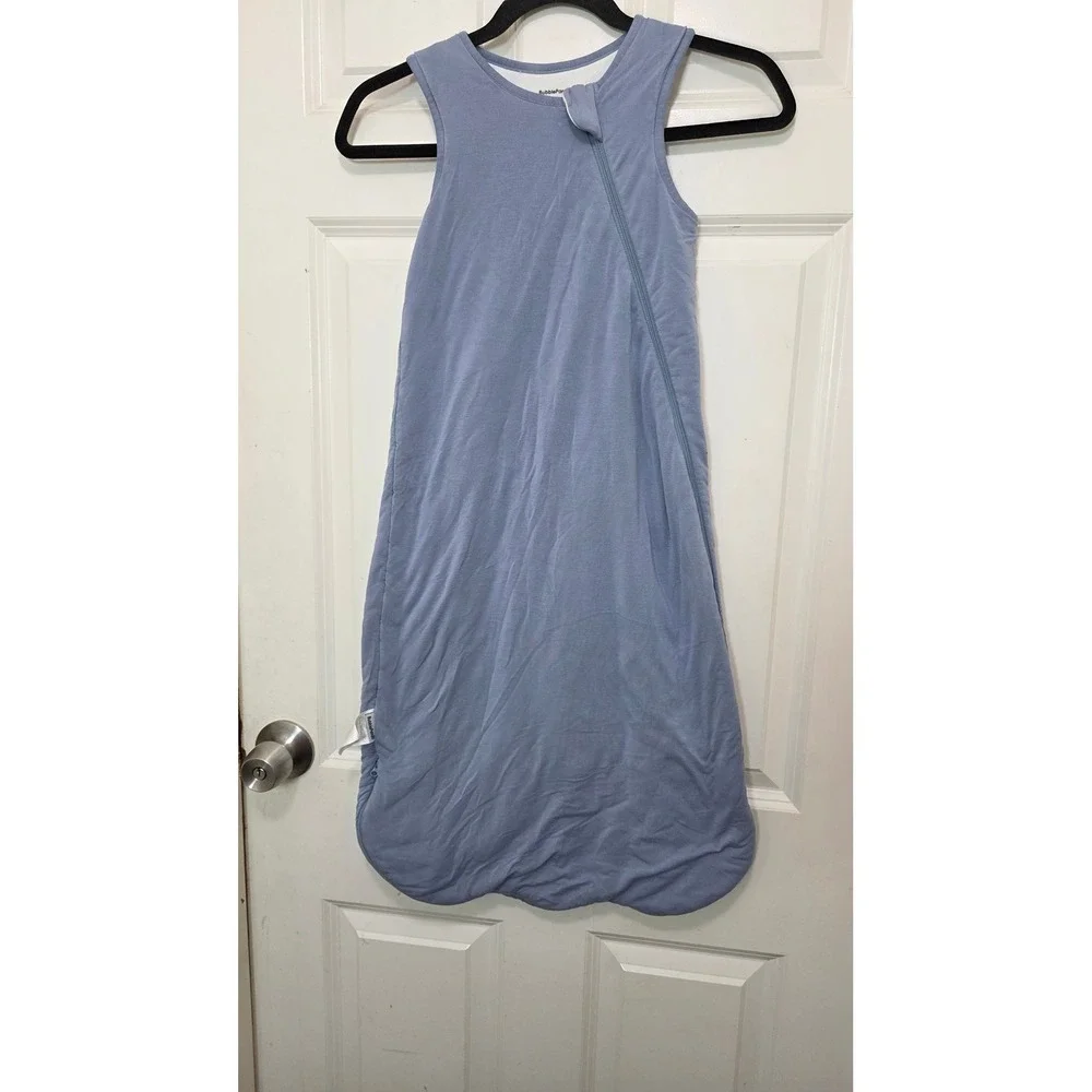 BubblePanda Sleep Sack Unisex XL Blue Bamboo Rayon 1.0 TOG Wearable Blanket